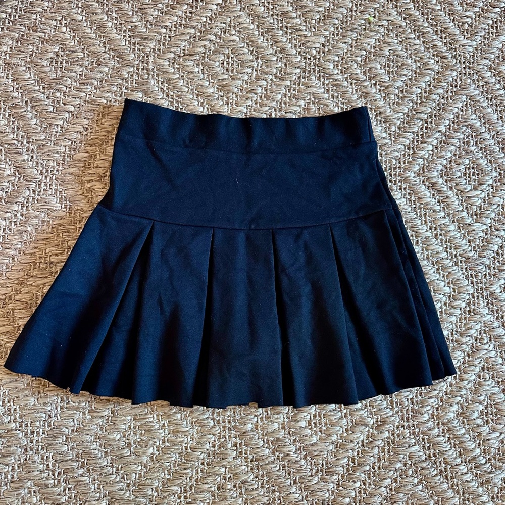 French Kyss Black Mini Skirt